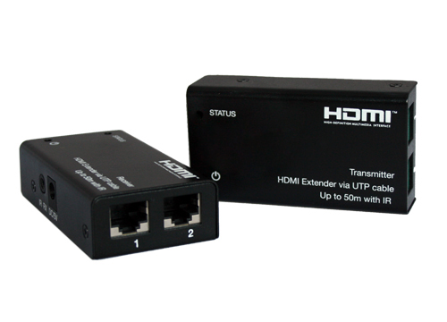 Foxun SX-EX05 передатчик відео HDMI по UTP двом кабелям 50м